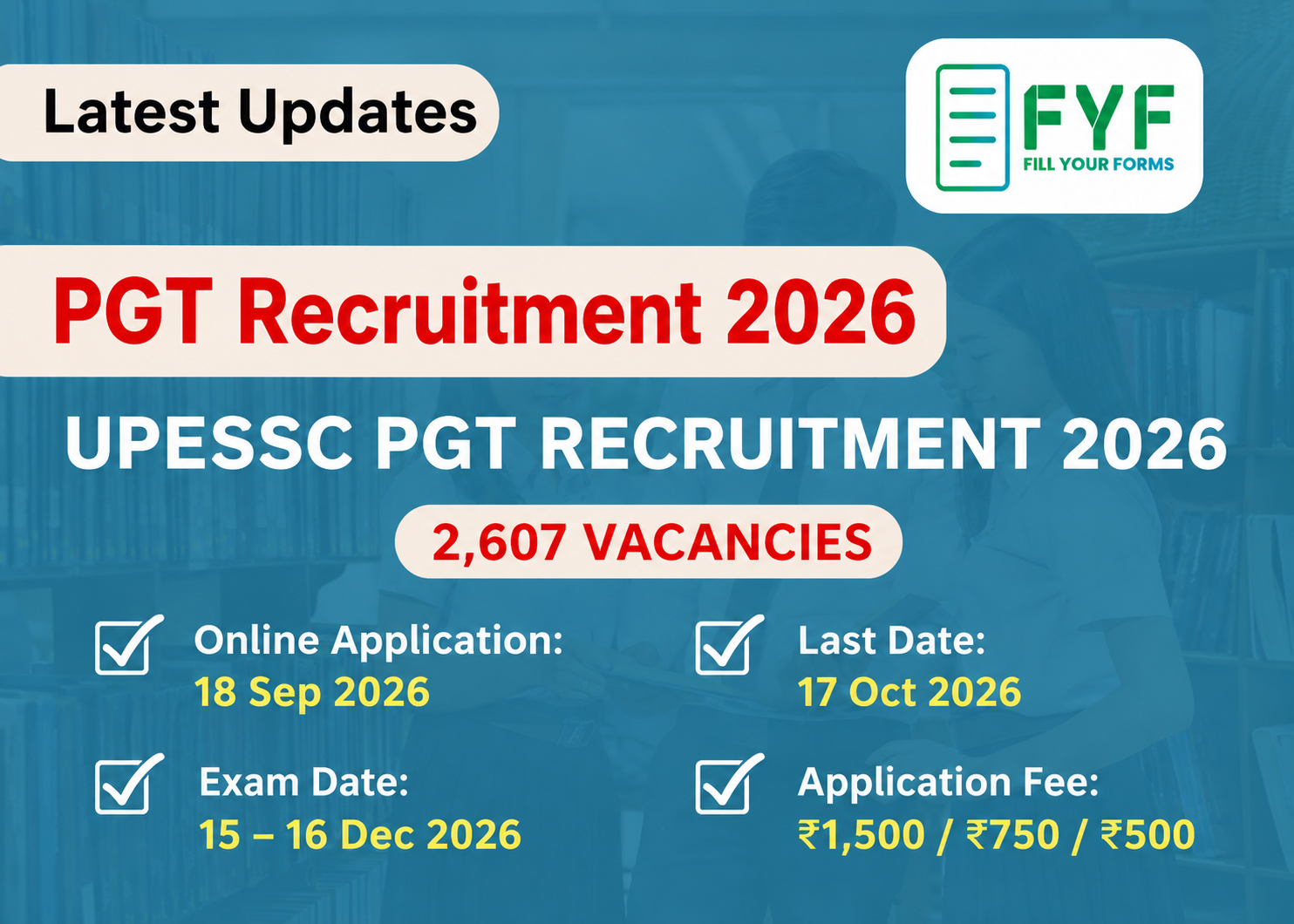 PGT Recruitment 2026 Announcement